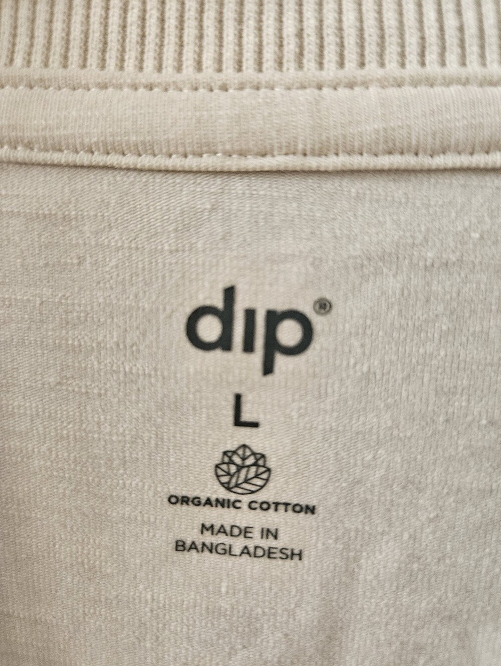 dip Men's Organic Cotton Sweatshirt Tee - Picture 3 of 6